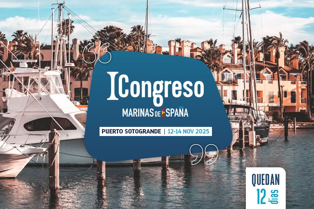 EL I CONGRESO NACIONAL DE MARINAS DE ESPAÑA A UN PASO DE COMPLETAR EL AFORO