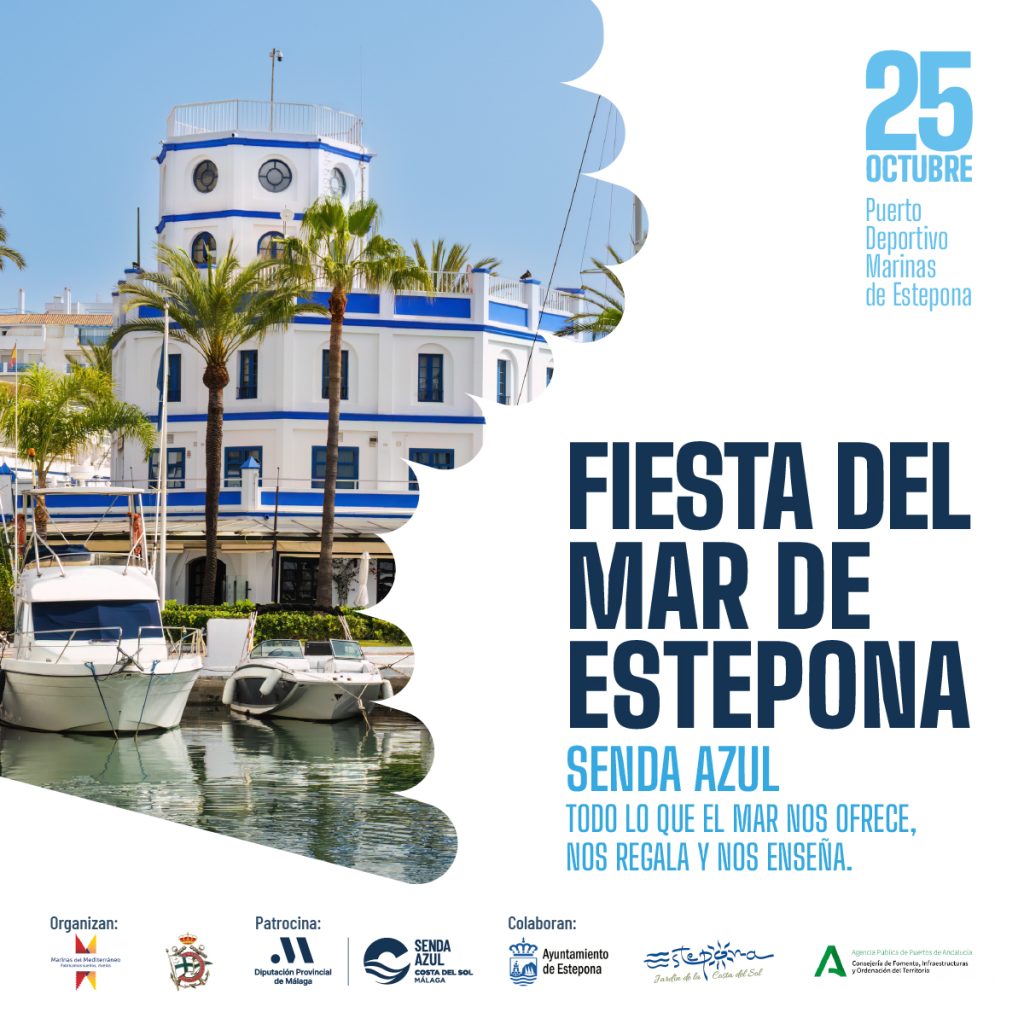 El Puerto Deportivo de Estepona celebrará la Fiesta del Mar el día 25, dentro del Proyecto Senda Azul