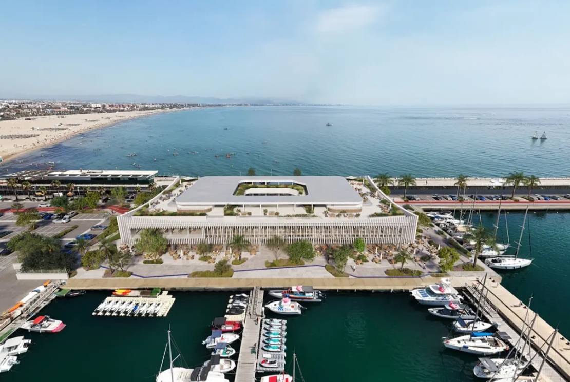 València concede la licencia a Marina Port para su edificio de coworking y terraza en La Marina