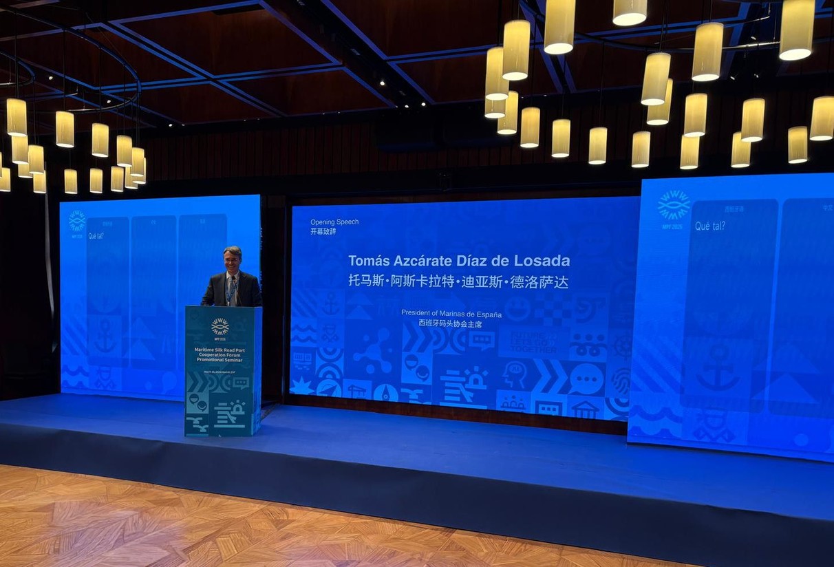 Marinas de España propone una Ruta de la Seda Náutica en el Foro Internacional de Cooperación Portuaria