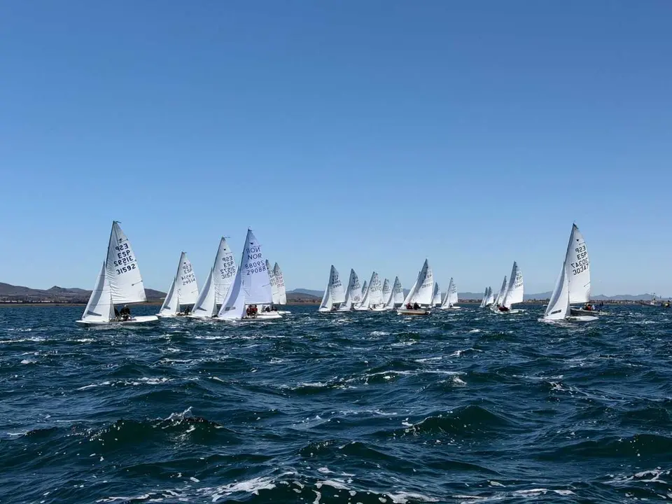 González y Sánchez se proclaman campeones de España de Snipe en el Mar Menor