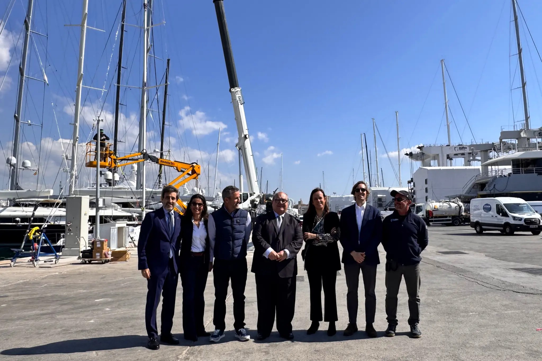 STP Shipyard Palma recibe la visita institucional del embajador de Malta en España