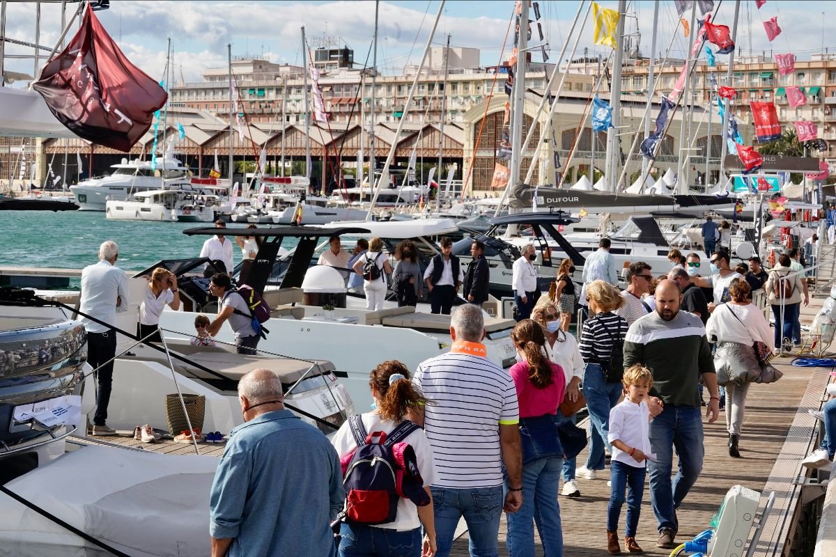 Marina Port Valencia, Premium Partner del Valencia Boat Show, llenó de vida La Marineta