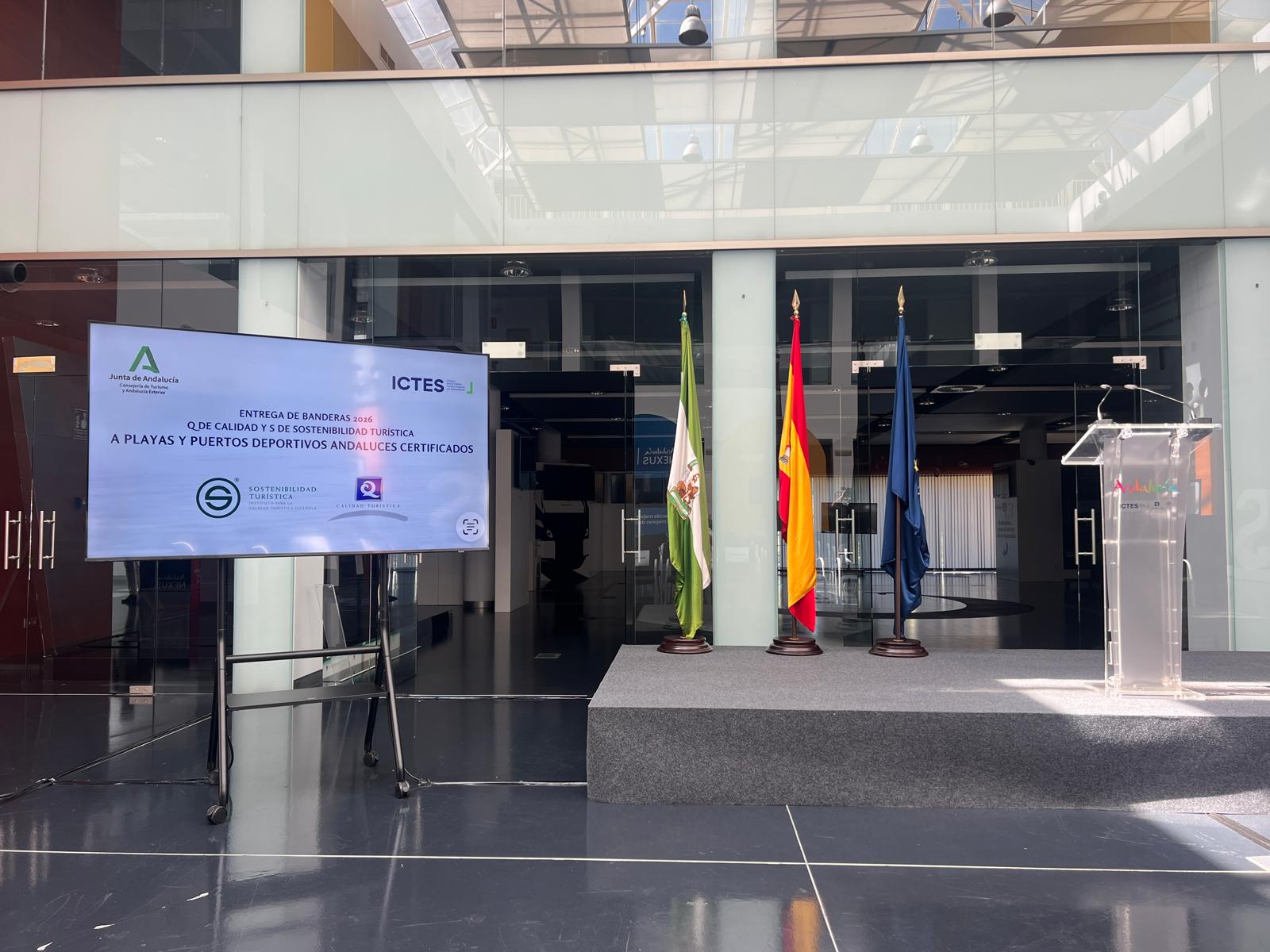 Puerto Sotogrande estará presente en Marbella en la entrega de Banderas Q de Calidad y S de Sostenibilidad Turística a playas y puertos deportivos andaluces certificados