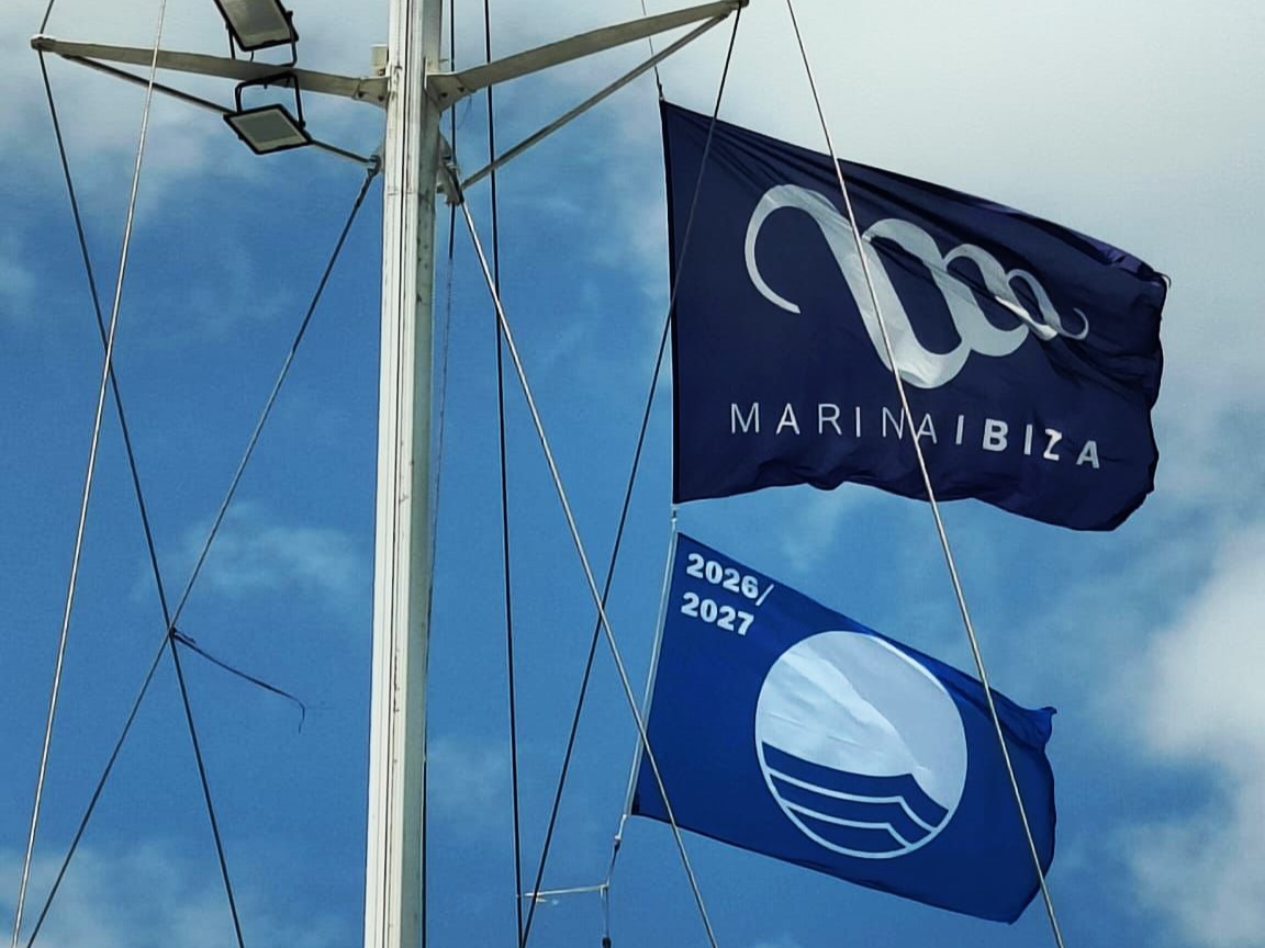 Marina Ibiza, Marina Port de Mallorca y Marina Port Andratx renuevan la Bandera Azul