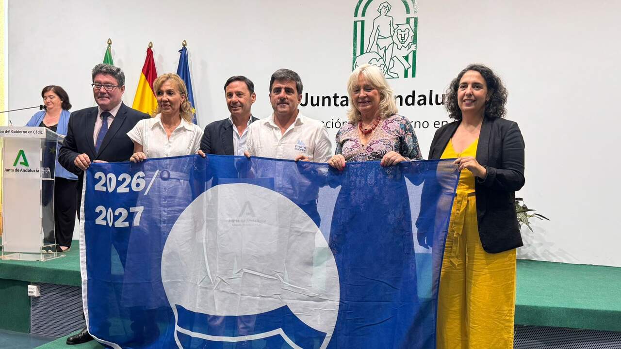 Puerto Sherry recibe su cuarta Bandera Azul consecutiva